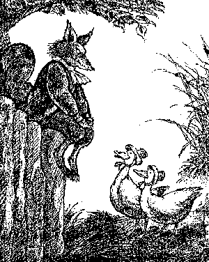 Fox and the Ducks